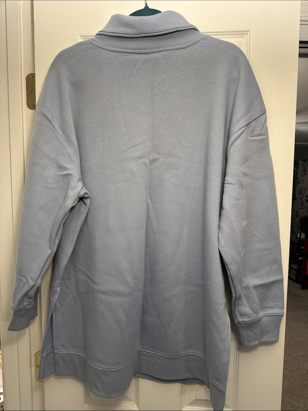💙🔥 NWT Women’s XXL Ava & Viv buttery soft, cozy 1/4 zip‎ sweatshirt - Picture 2 of 10